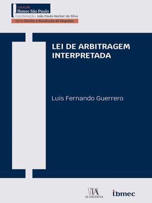 cover image of Lei de arbitragem interpretada